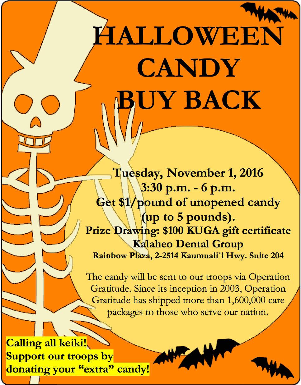 Halloween Candy | Kalaheo Dental Group | Kalaheo, HI