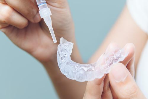 Teeth whitening tray