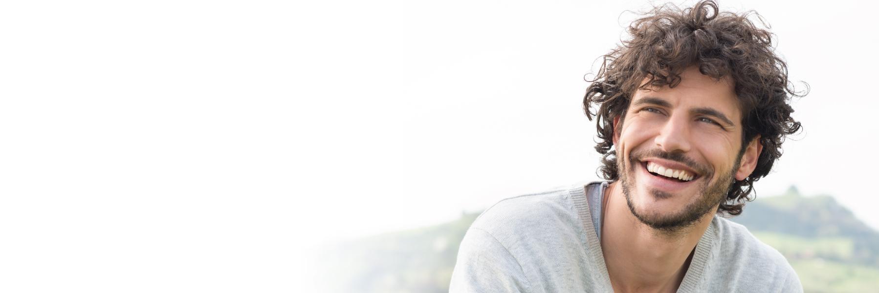 Tooth replacement Patient smiling